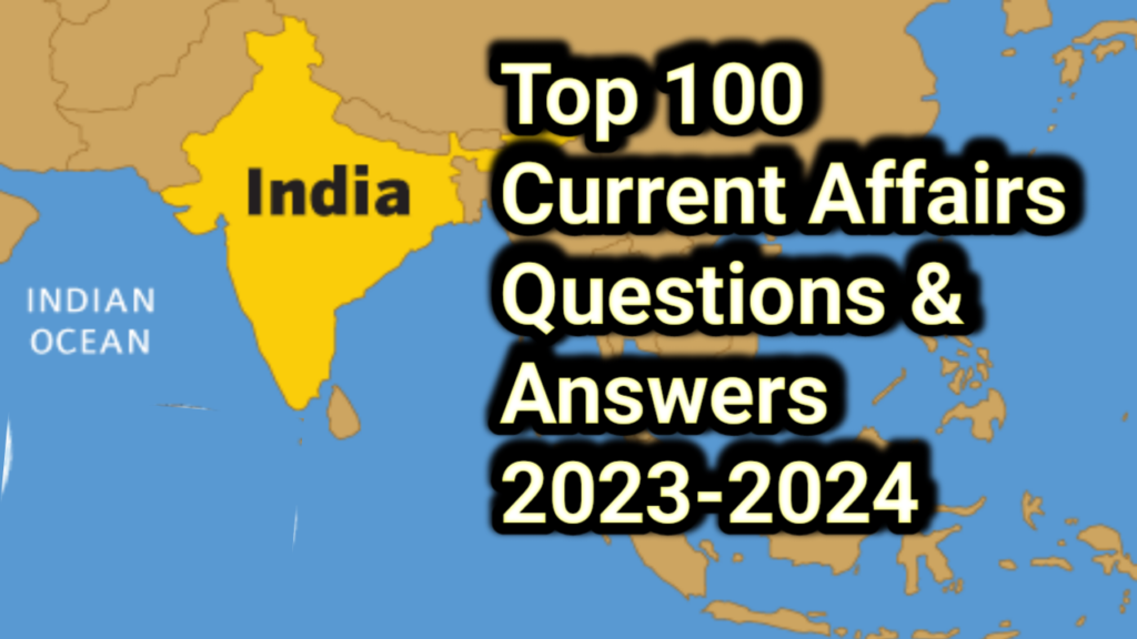 Current affairs gk questions Answers