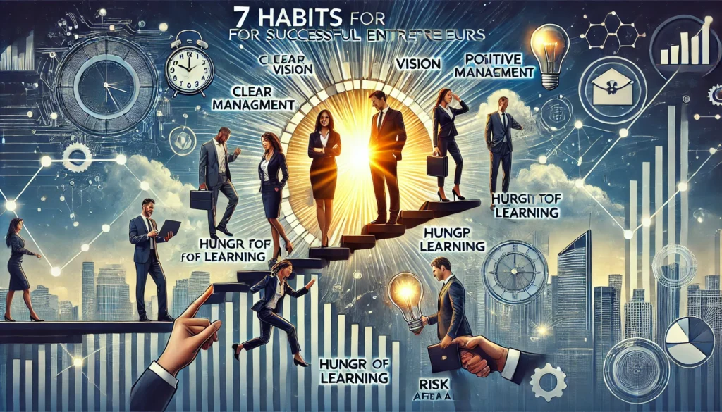 Business सफल उद्यमियों की 7 प्रमुख आदतें - 7 Habits for a successful business man